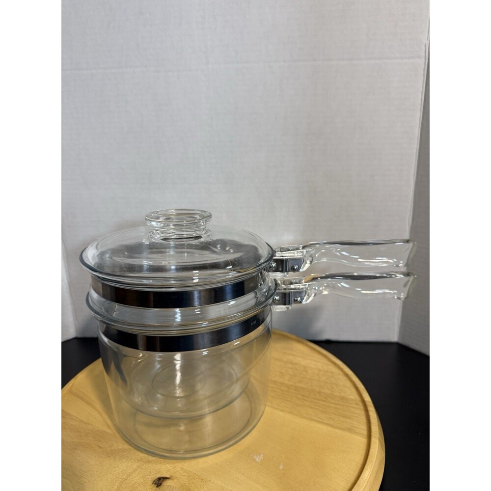Pyrex Flameware Double Boiler - Picture 3 of 3